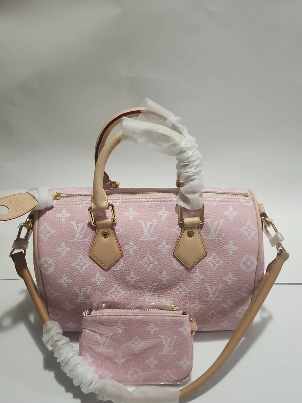 Speedy P9 Bandoulière 25 Candy Pink.